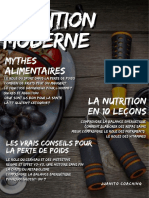 La Nutrition Moderne