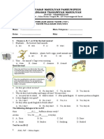 Yayasan Mardliyah Pameungpeuk Madrasah Tsanawiyah Mardliyah: I. Choose A, B, C, or D For The Best Answer!