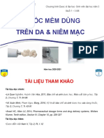 BC Va SXDP 2 - Buoi 1 - Thuoc Mem Dung Tren Da Va Niem Mac - Nguyen Thuy Trang