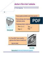 Introduction To Micro-Scale Combustion