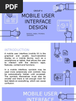 GRP 4 Mobile User Interface Design