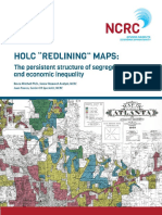 Holc Redlining Map
