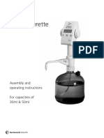 Digital Burette: Assembly and Operating Instructions