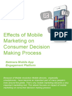 Must Read - Effects of Mobile Marketing On Consumer Decision Making Process
