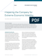 Preparing The Company For Extreme Economic Volatility: March 2020