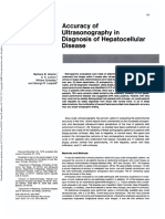 Accuracy of Ultrasonography in Diagnosis of Hepatocellular Disease