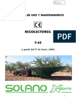 Recolector Almedra Trasero T 65 (Manual)