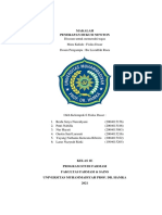 Makalah Penerapan Hukum Newton Kel 6