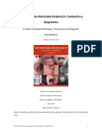 Una Reseña de Motricidad Orofacial II. Evaluación Y: Diagnóstico