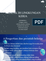 Akhlak Di Lingkungan Kerja