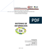 Informe de La Unidad 4 Sistema de Información