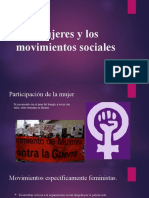 Las Mujeres y Los Movimientos Sociales PP