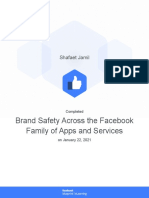 Brand Safety Across The Facebook Family of Apps and Services - Learn New Skills To Build Your Brand or Business