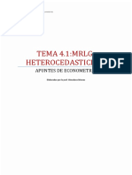 TEMA 4.1 Apuntes Heterocedasticidad 