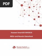 Huawei Smartax Ma5616 Mdu and Boards Datasheet