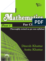 Cbse Mathematics for Class Xii-part i