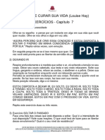 Exercícios para curar a vida através do perdão e do amor próprio