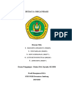 Kel.7 - MAKALAH BUDAYA ORGANISASI - Manajemen KS2A 2019