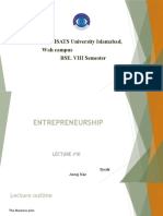 Enterpreneurship Lec 10