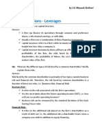 CA Inter FM-ECO Chapter 6 Key Concepts