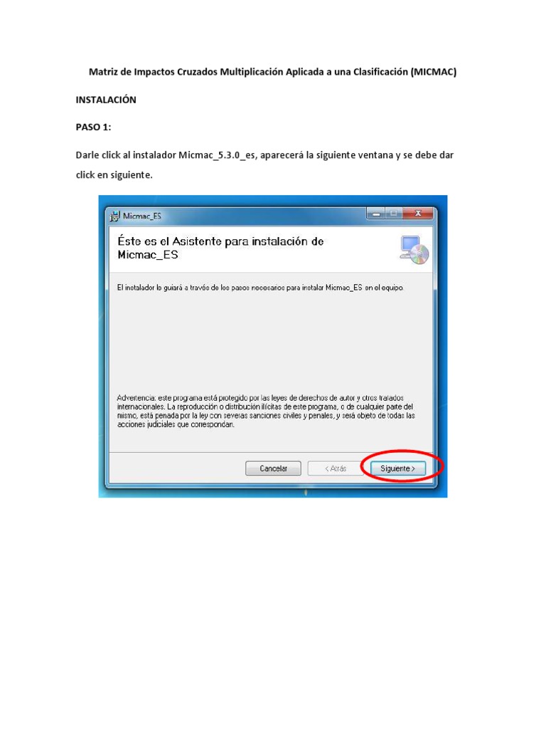 Instalación de Micmac en Windows | PDF