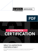 Hysys Cert Ppt