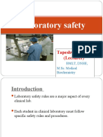 Laboratory Safety: Tapeshwar Yadav (Lecturer)