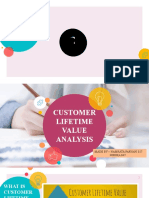 Customer Lifetime Value Analysis
