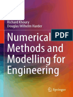 Richard Khoury, Douglas Wilhelm Harder (Auth.) - Numerical Methods and Modelling for Engineering-Springer International Publishing (2016)