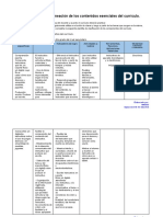 Identificación y Planeación de Los Contenidos Esenciales Del Currículo. Mi Plan de Clases