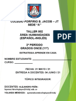 11o Taller Integrado Humanidades 2 Periodo 2