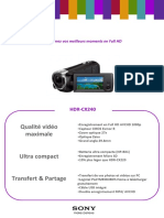 Sony Hdr Cx240