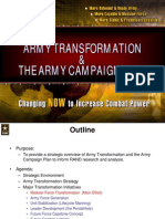 Us Army Transformation