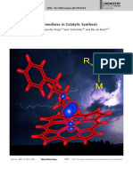 Nitrene Radical Intermediates in Catalytic Synthesis: DOI: 10.1002/chem.201702537