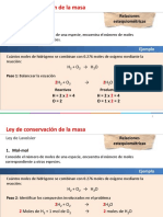 Ley conservación masa