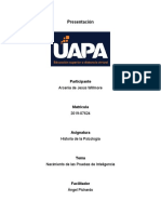 Tarea VIII Hist. de La Psicologia