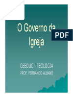 O Governo Da Igreja