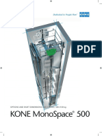 Planning Guide Kone Elevator Monospace 500 - tcm73 17968