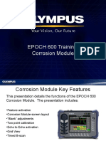 EPOCH 600 Corrosion Module Training 7-2013
