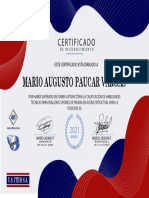 Diploma de Reconocimiento - Antonio Sangay