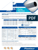 Ficha Tecnica Plastisur Tuberia Sanitaria