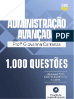1000 Questões de Administração - Curso Prime - Giovanna Carranza
