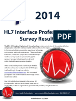 2014 Healthcare Integration Professionals Survey Results