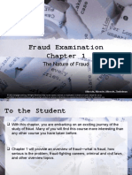 Fraud Examination: The Nature of Fraud
