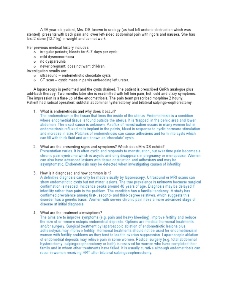 Case Study PDF Endocrinology Clinical Medicine