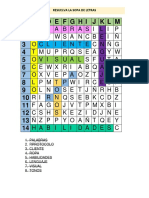 Sopa de Letras Habilidades