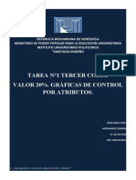 Tarea N°1 Tercer Corte Valor 20% Gráficas Control Por Atributos