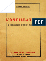 L Oscillateur - Georges Lakhovsky 1934