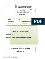 2º EVAL Derecho Romano