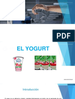 TRABAJO de Yogurt Senati